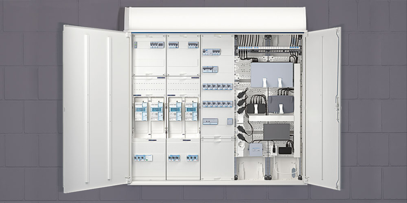 Technikzentrale bei Elektro Hetz GmbH in Kulmbach