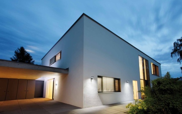 Außen­beleuchtung bei Elektro Hetz GmbH in Kulmbach