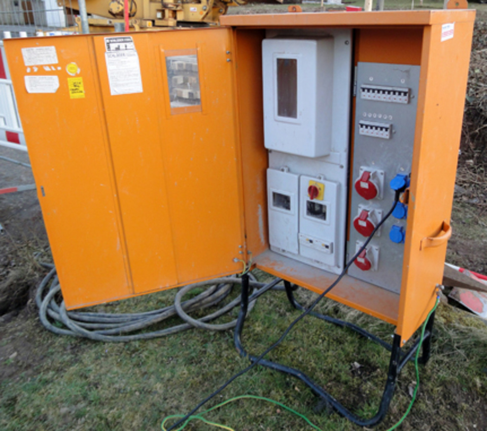 Baustromkasten bei Elektro Hetz GmbH in Kulmbach