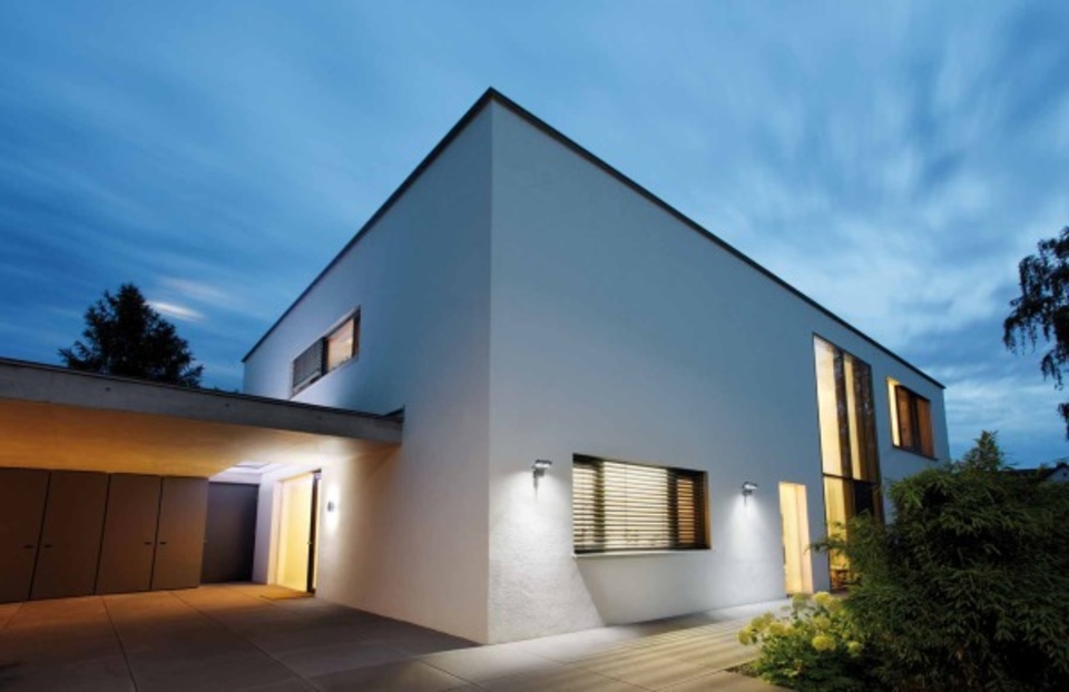 Aussenbeleuchtung bei Elektro Hetz GmbH in Kulmbach