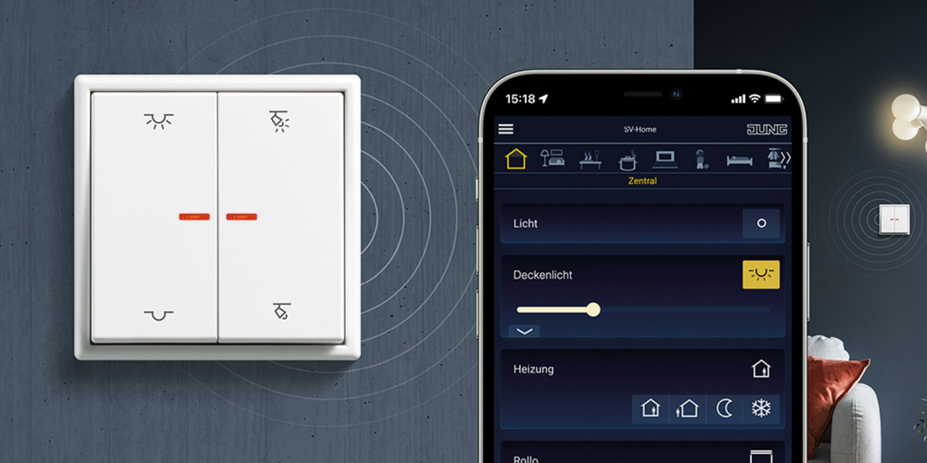 KNX RF Taster bei Elektro Hetz GmbH in Kulmbach